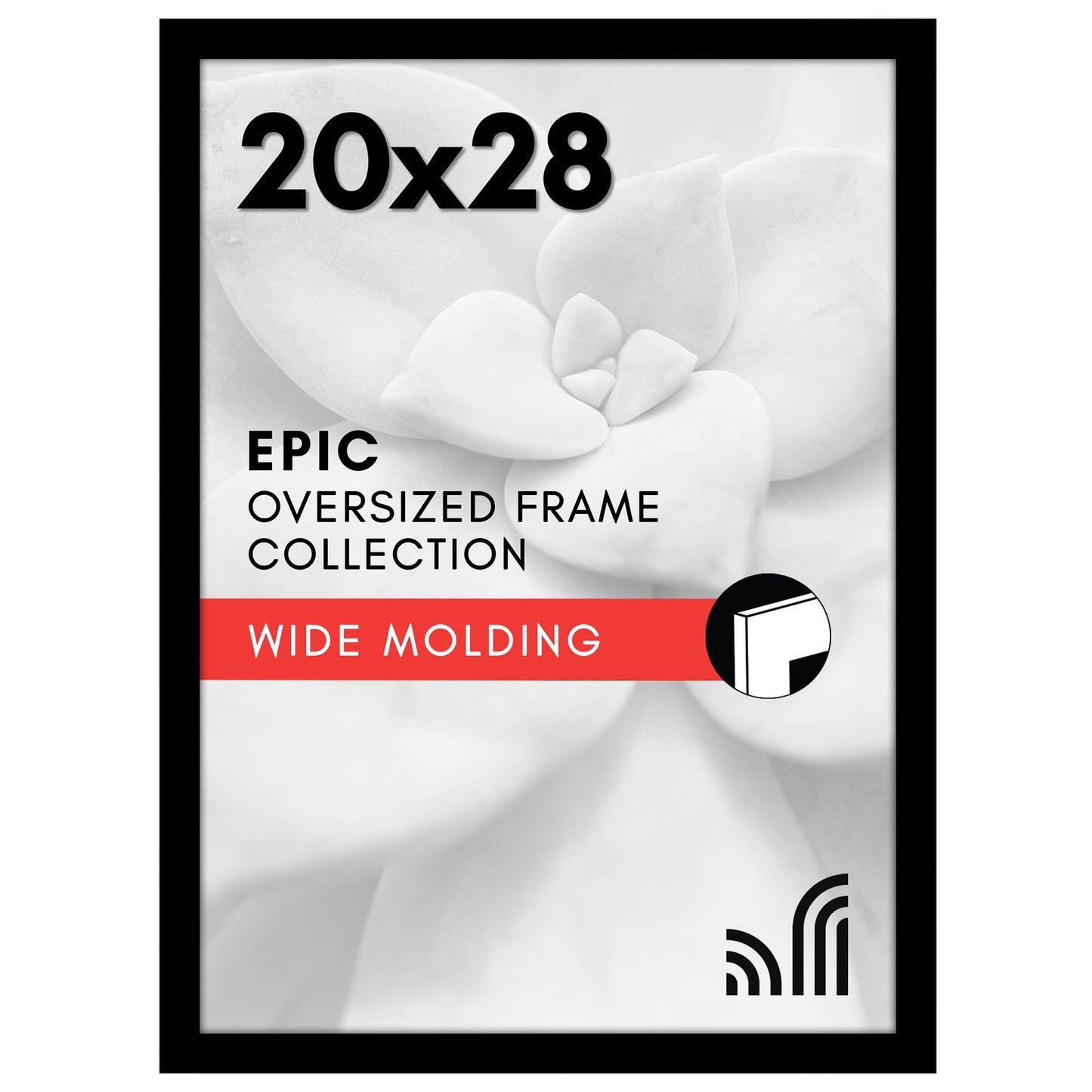 Gallery Poster Frame with Wood Grain Finish | Epic Collection