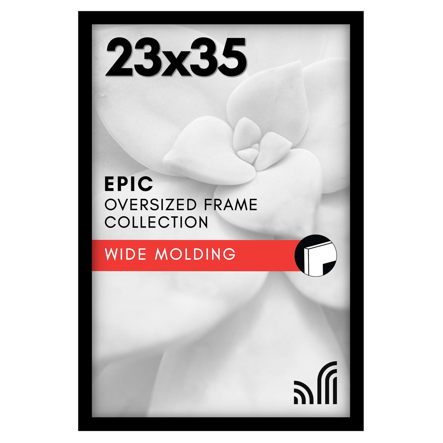 Gallery Poster Frame with Wood Grain Finish | Epic Collection