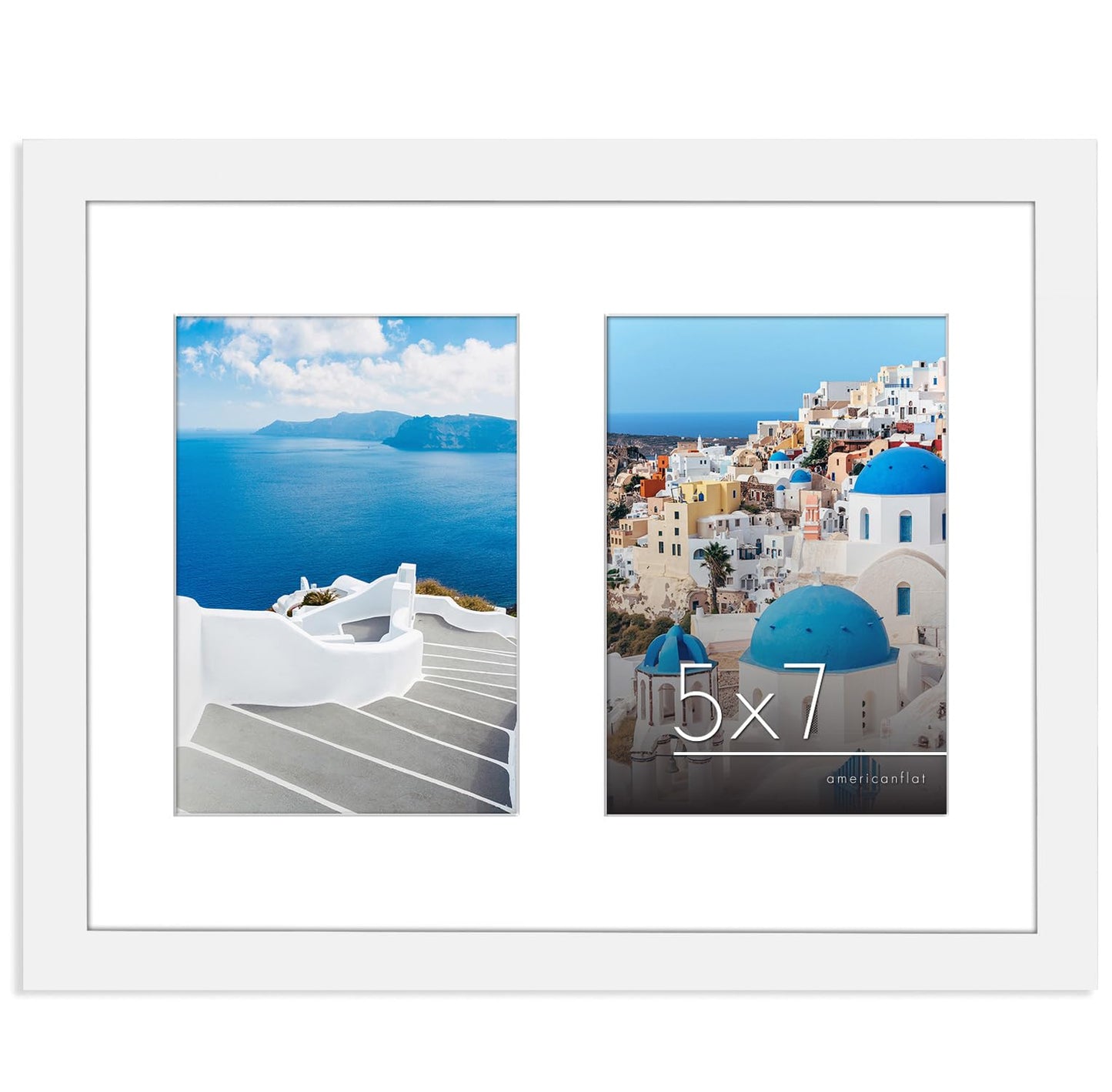 Americanflat Picture Frame with Classic Molding | Signature Collection Collage Picture Frame