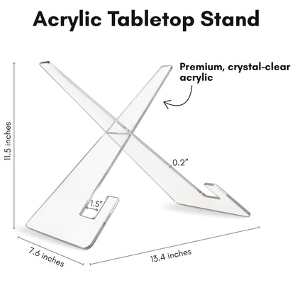 12-Inch | Acrylic Display Stand | Modern - Premium Quality