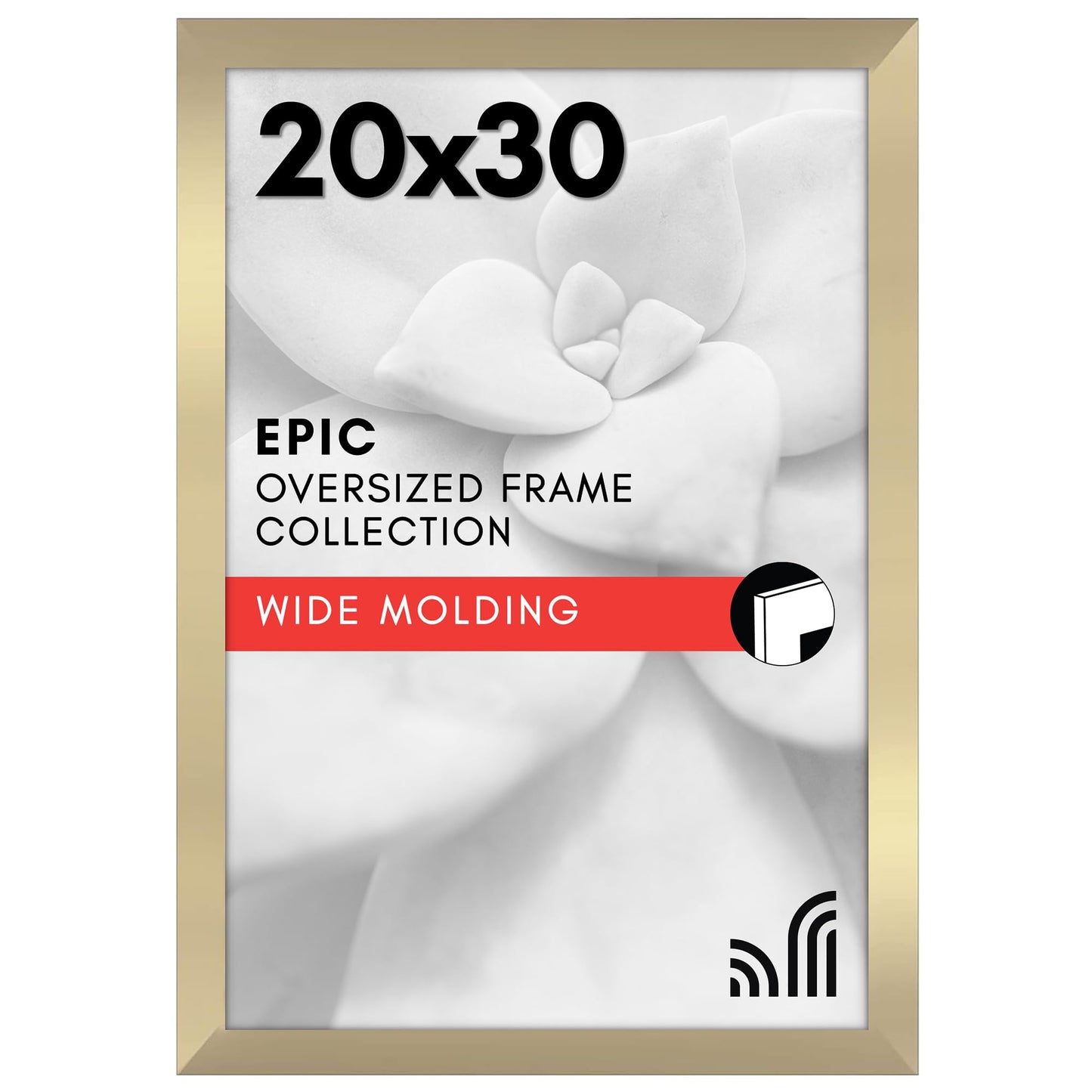 Gallery Poster Frame with Wood Grain Finish | Epic Collection
