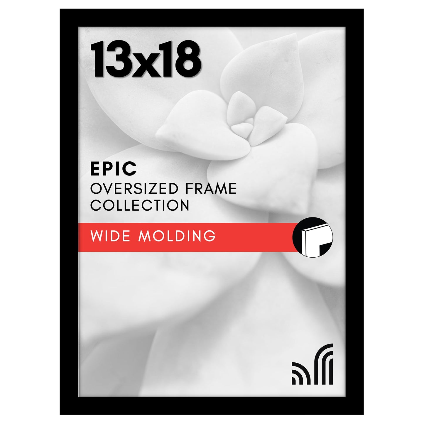 Gallery Poster Frame with Wood Grain Finish | Epic Collection