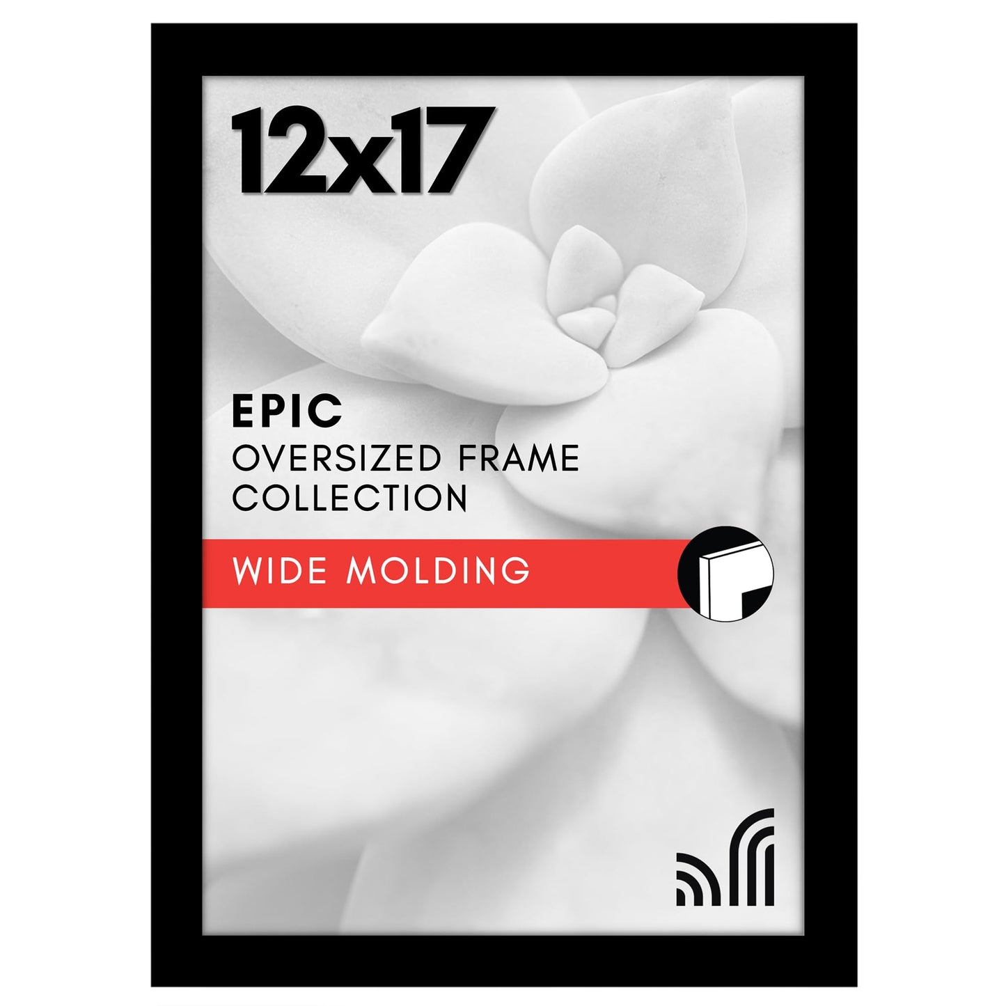 Gallery Poster Frame with Wood Grain Finish | Epic Collection