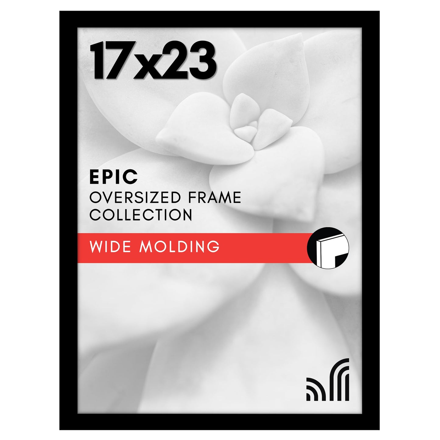 Gallery Poster Frame with Wood Grain Finish | Epic Collection