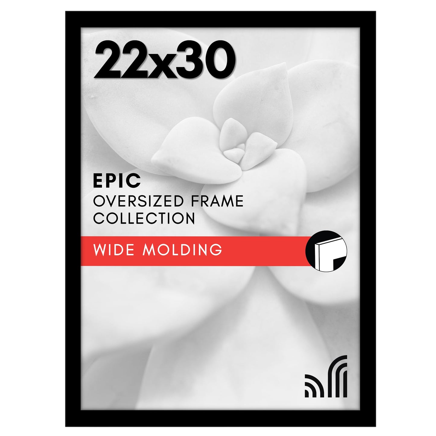 Gallery Poster Frame with Wood Grain Finish | Epic Collection