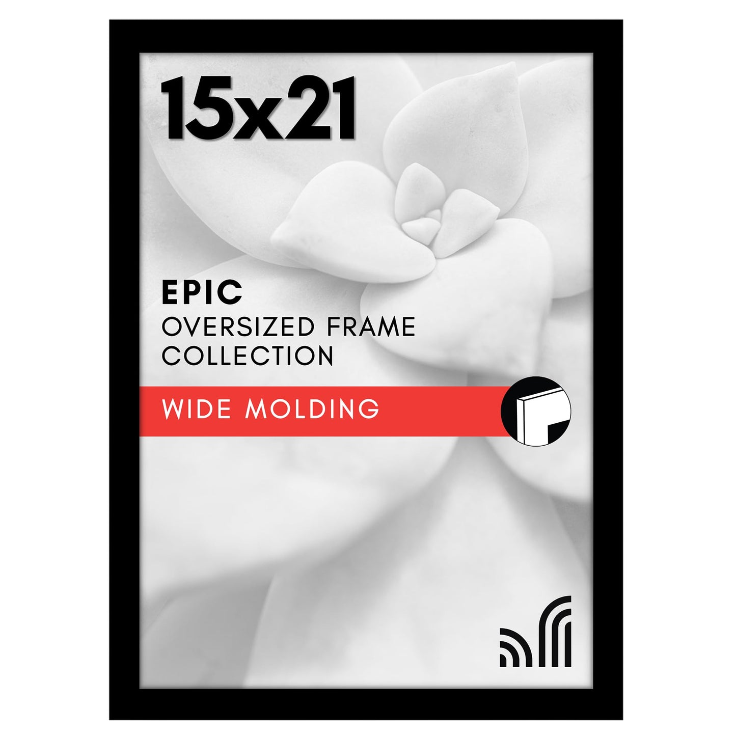 Gallery Poster Frame with Wood Grain Finish | Epic Collection