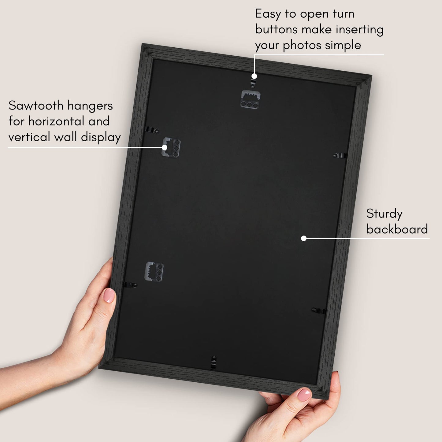 Oversized Gallery Picture Frame with Mat | Hudson Collection