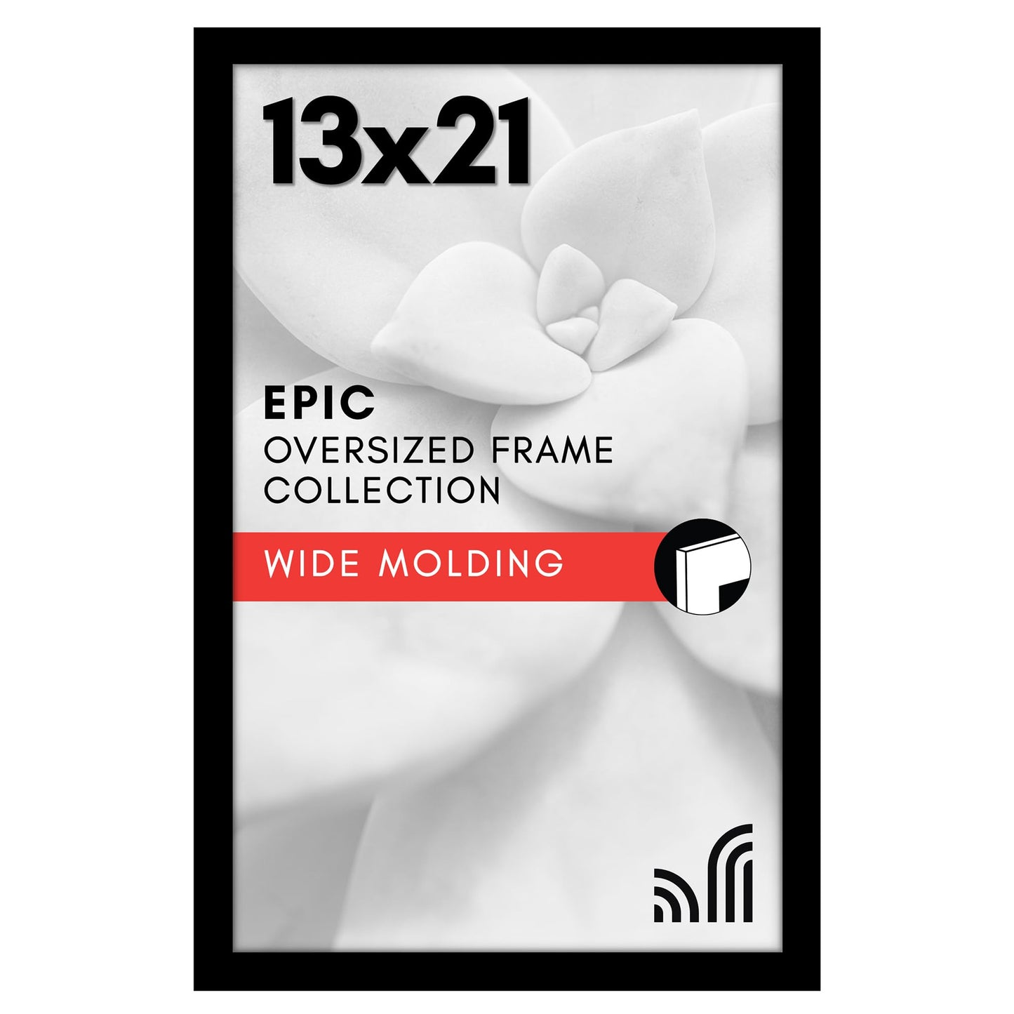 Gallery Poster Frame with Wood Grain Finish | Epic Collection