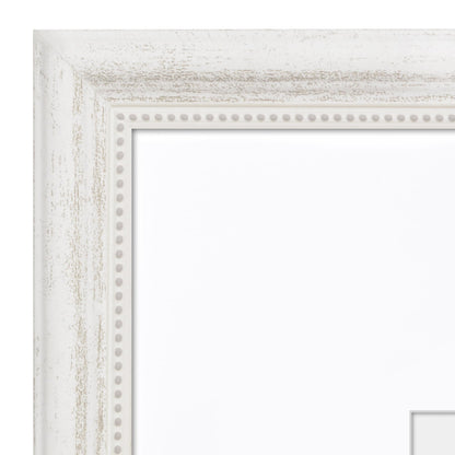 16x20 with 11x14 Mat | Vintage Frames | White | Modern - Premium Quality