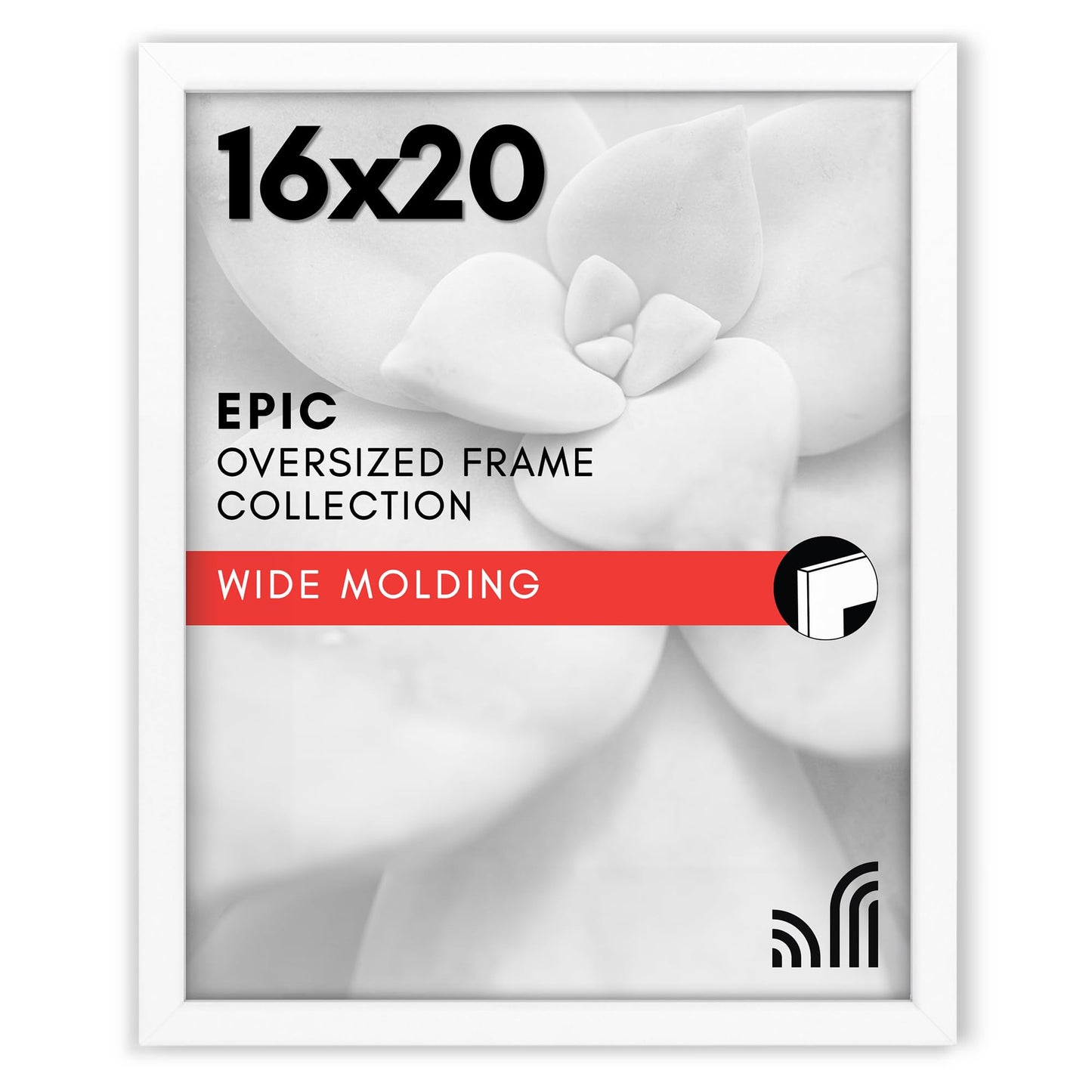Gallery Poster Frame with Wood Grain Finish | Epic Collection