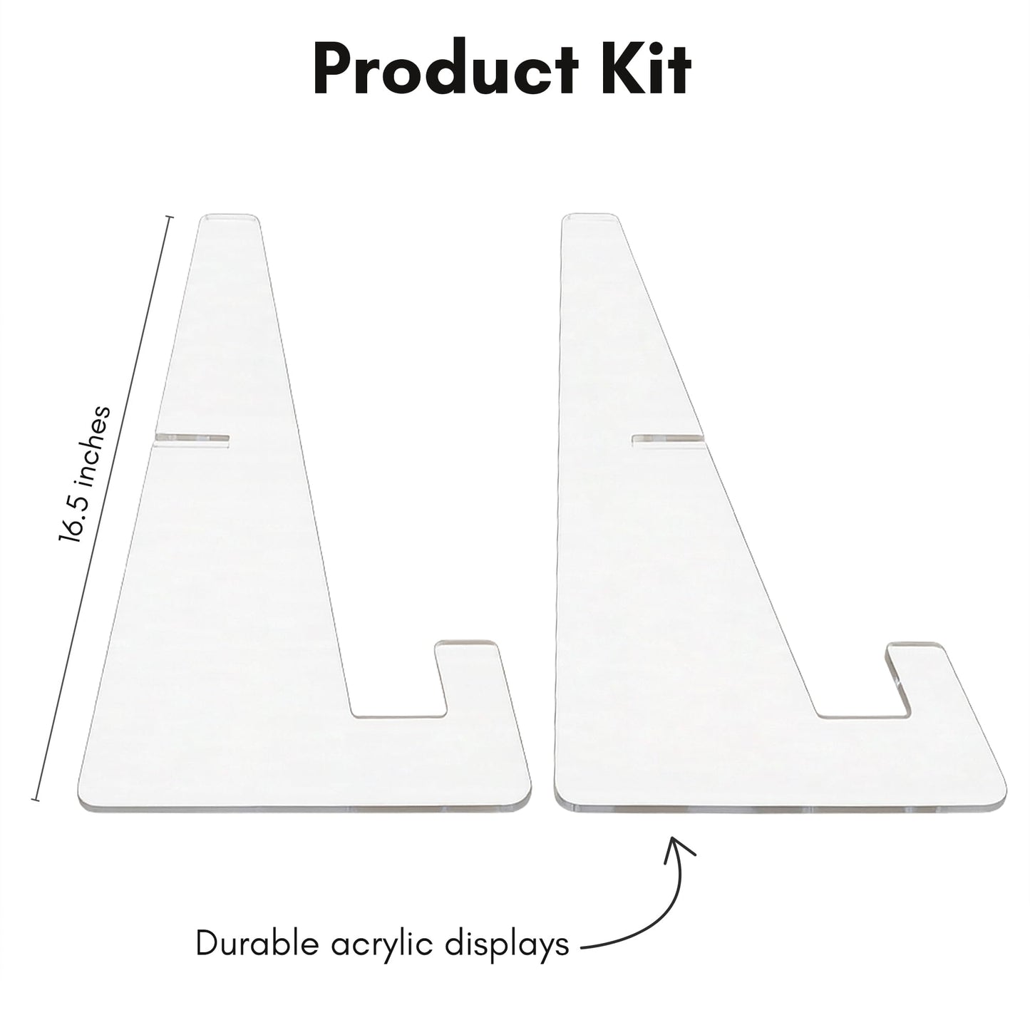 12-Inch | Acrylic Display Stand | Modern - Premium Quality