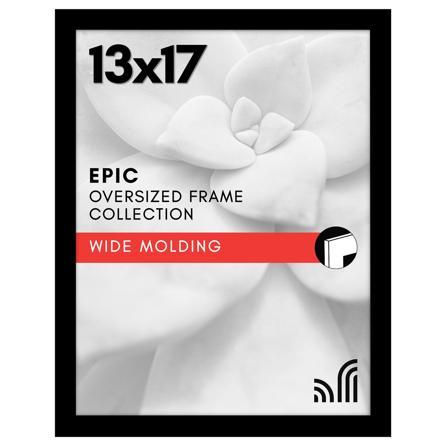 Gallery Poster Frame with Wood Grain Finish | Epic Collection