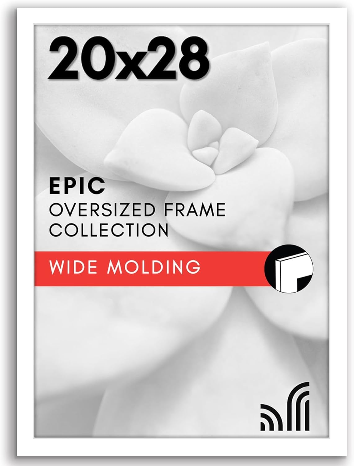 Gallery Poster Frame with Wood Grain Finish | Epic Collection