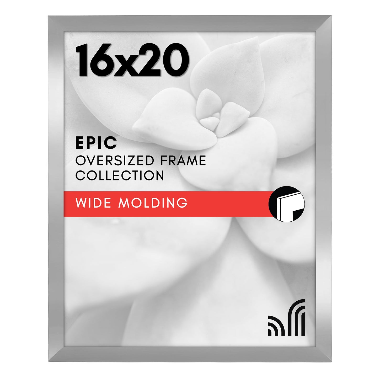 Gallery Poster Frame with Wood Grain Finish | Epic Collection