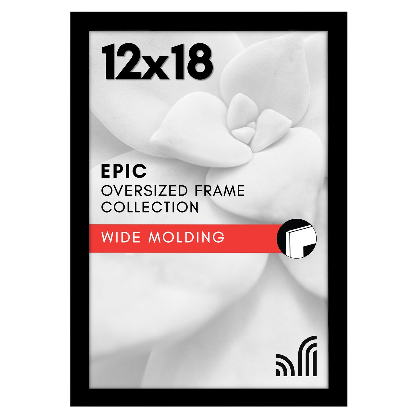 Gallery Poster Frame with Wood Grain Finish | Epic Collection