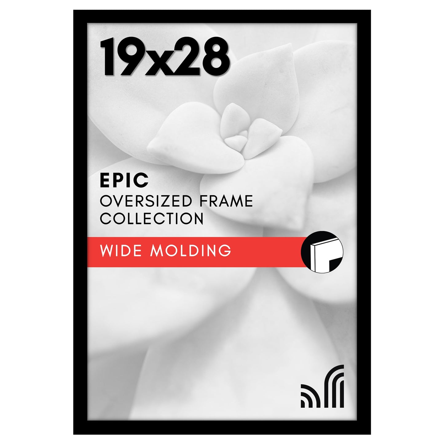 Gallery Poster Frame with Wood Grain Finish | Epic Collection