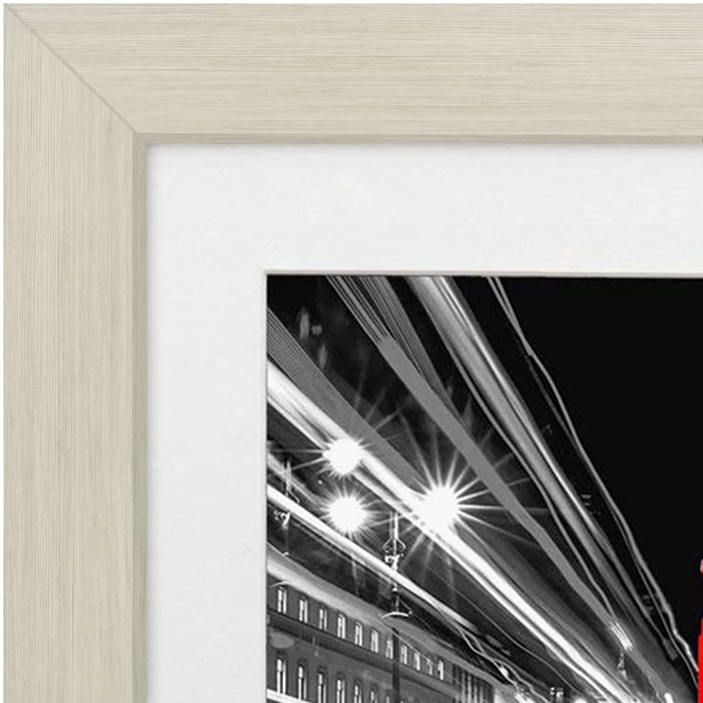 Wood Picture Frame | Horizontal and Vertical Wall Display | Modern Art Decor