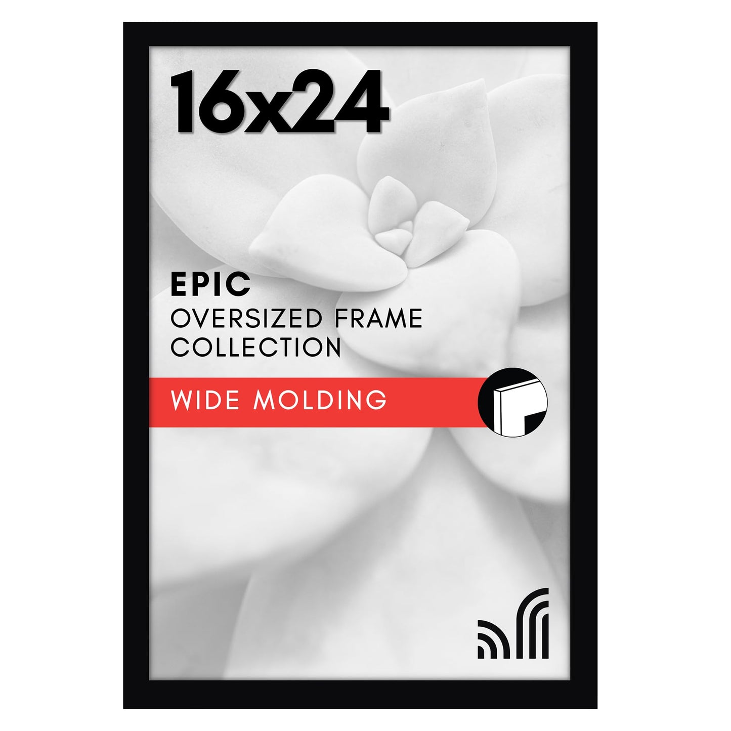 Gallery Poster Frame with Wood Grain Finish | Epic Collection