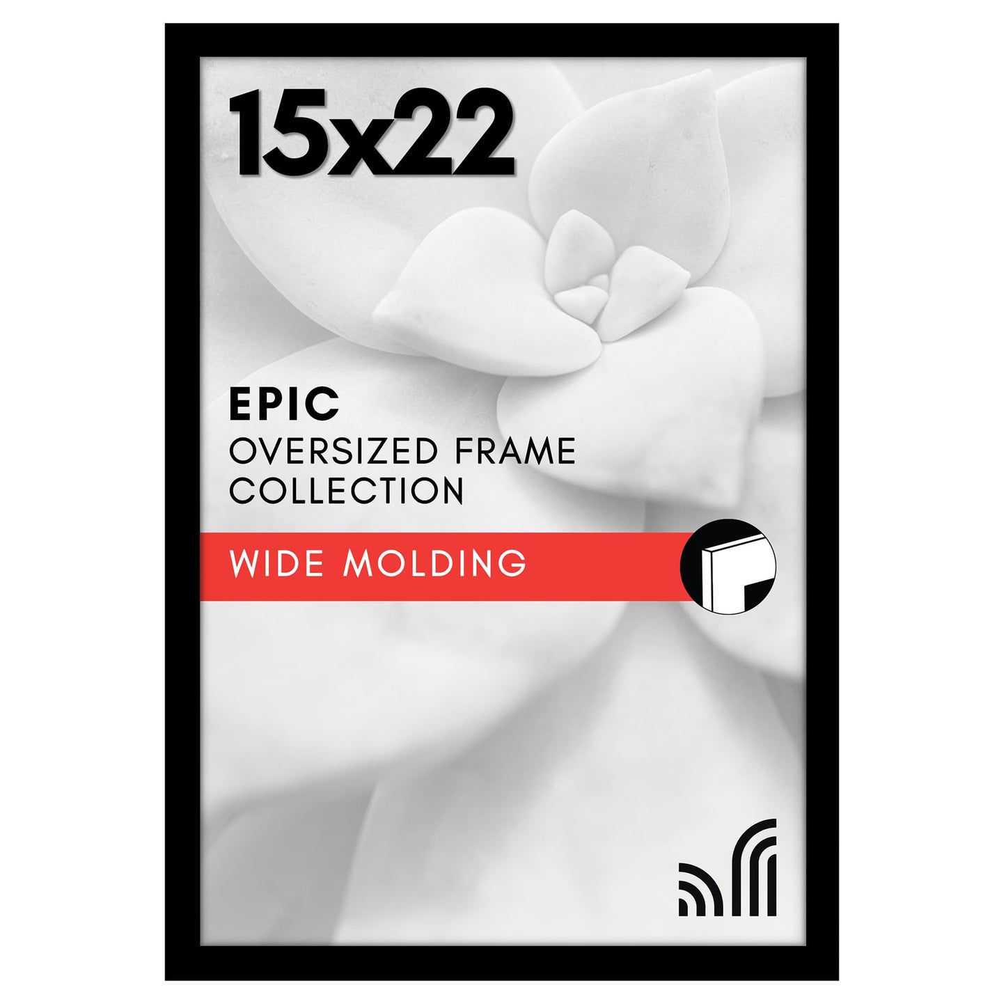 Gallery Poster Frame with Wood Grain Finish | Epic Collection