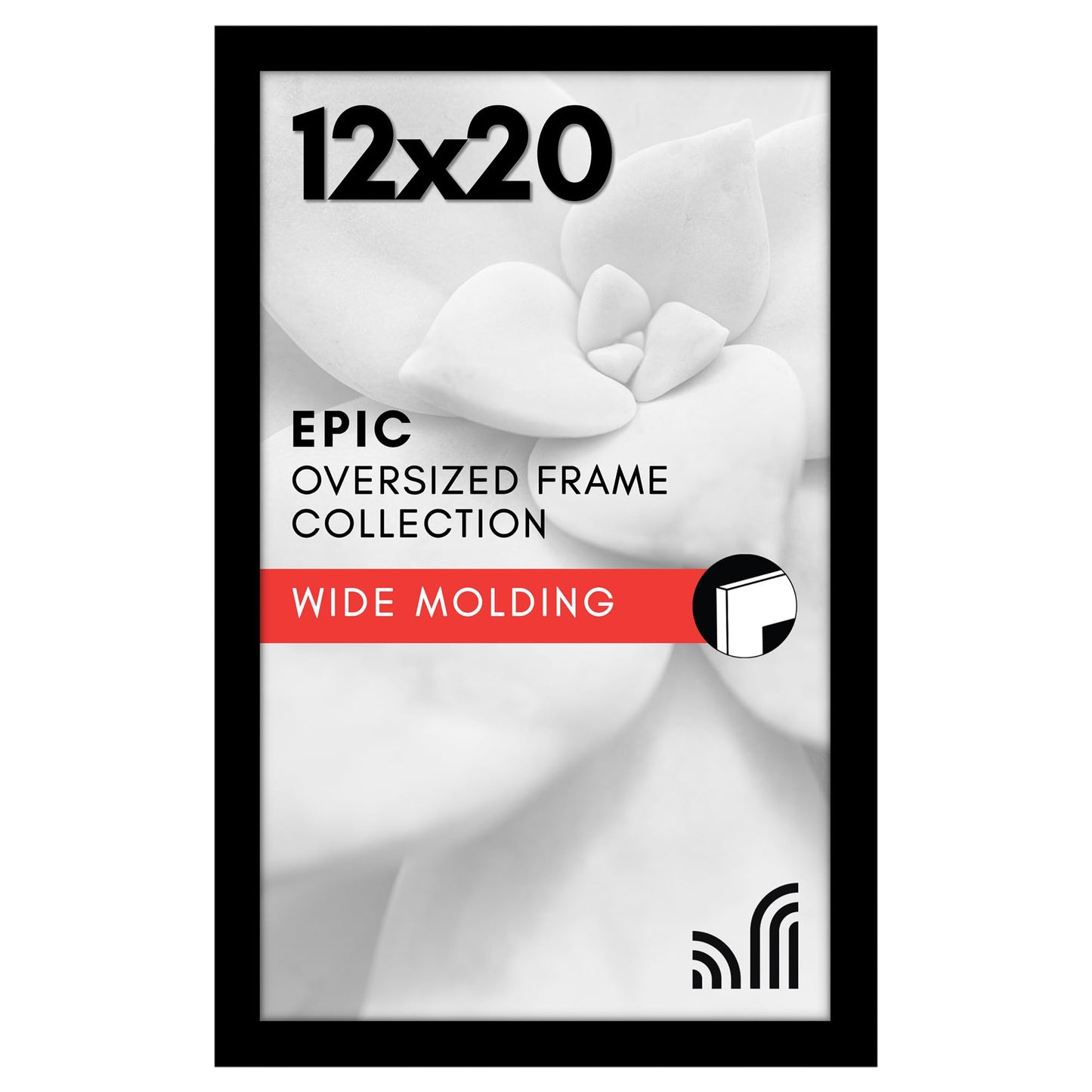 Gallery Poster Frame with Wood Grain Finish | Epic Collection