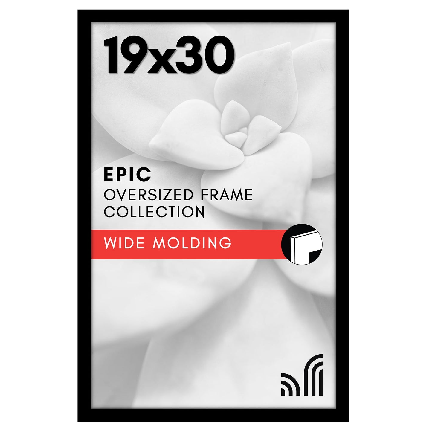 Gallery Poster Frame with Wood Grain Finish | Epic Collection