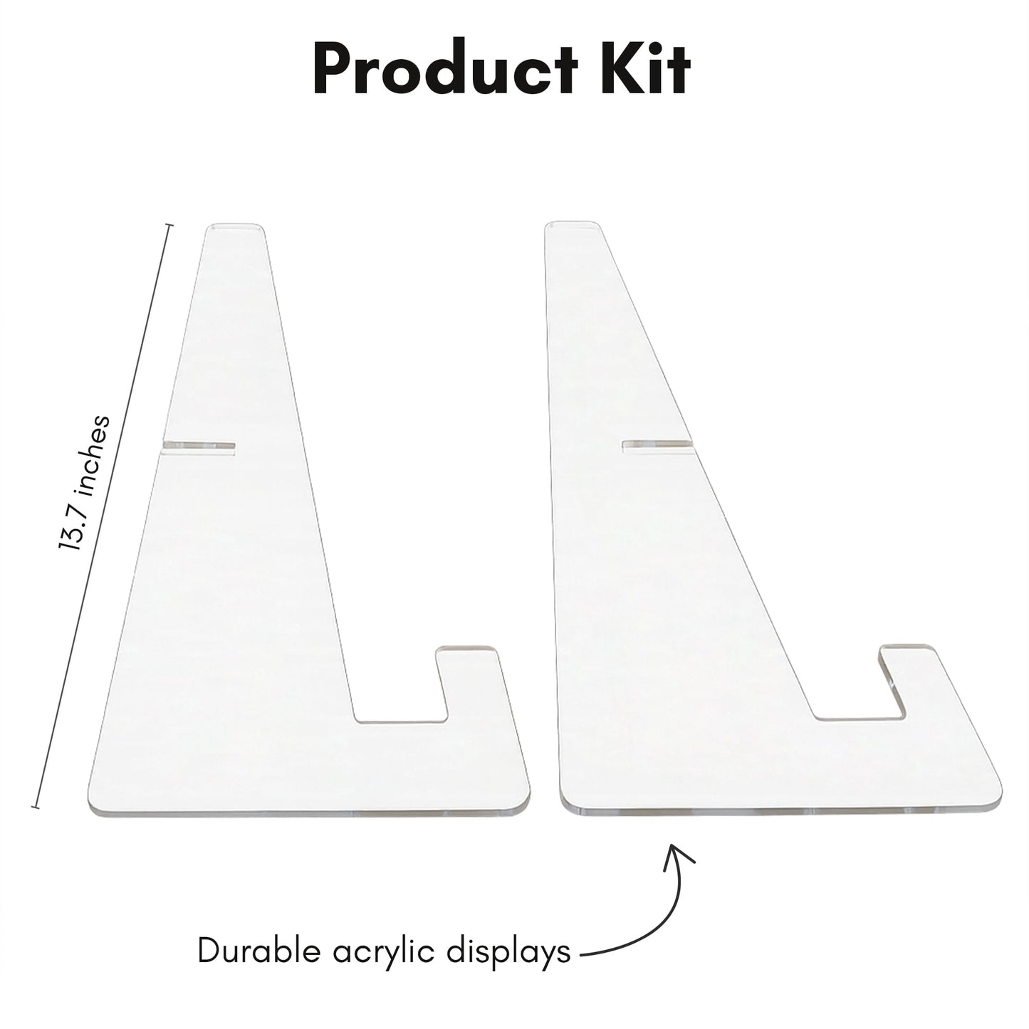 10-Inch | Acrylic Display Stand | Modern - Premium Quality