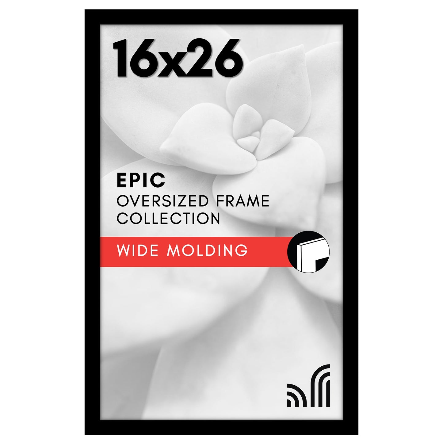 Gallery Poster Frame with Wood Grain Finish | Epic Collection