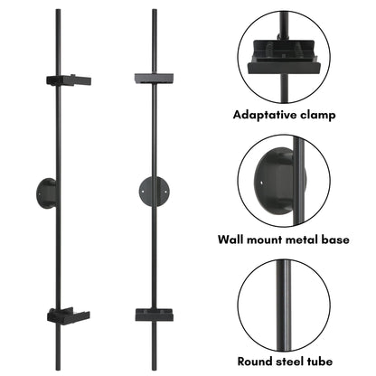 Adjustable Wall Easel | Black | Modern - Premium Quality