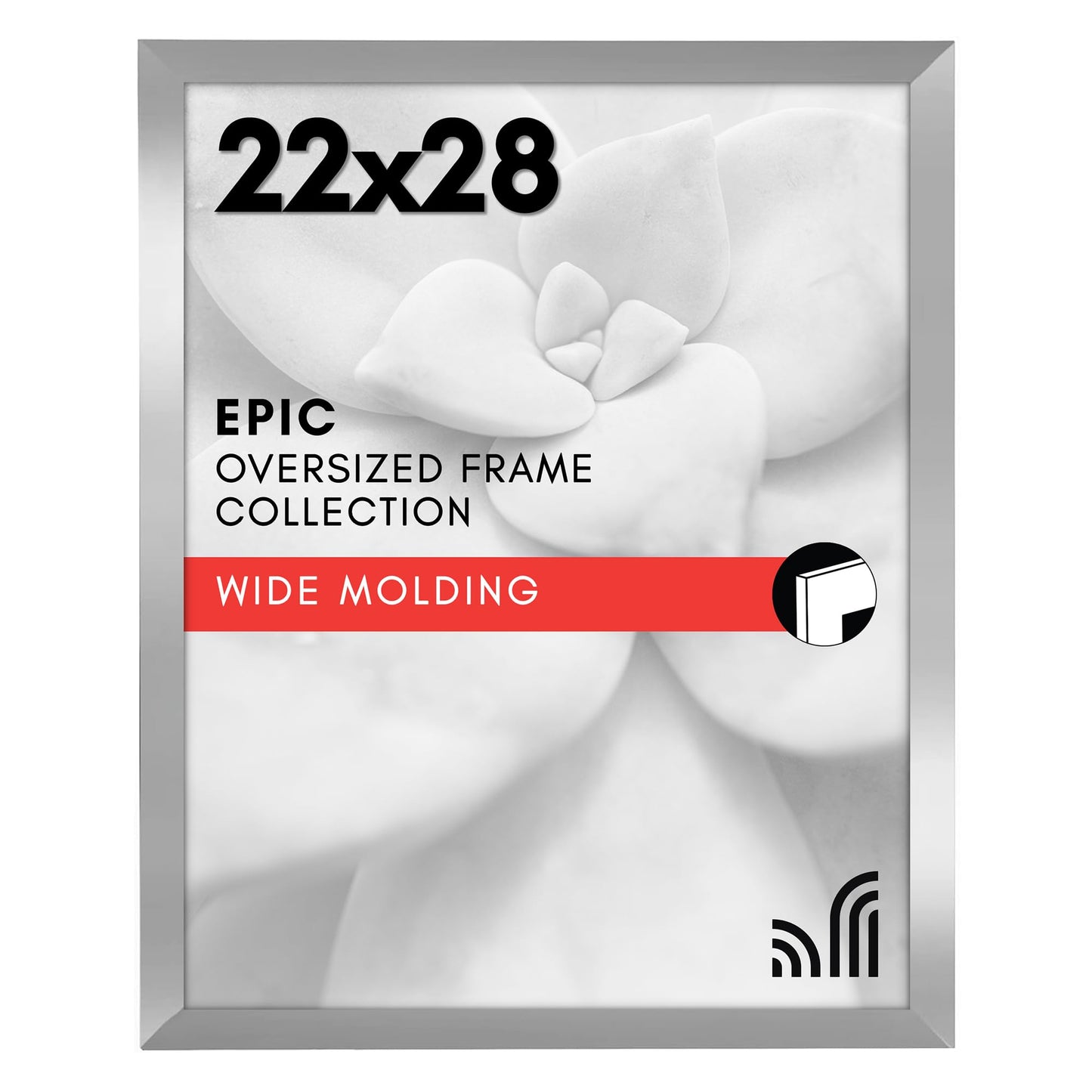 Gallery Poster Frame with Wood Grain Finish | Epic Collection