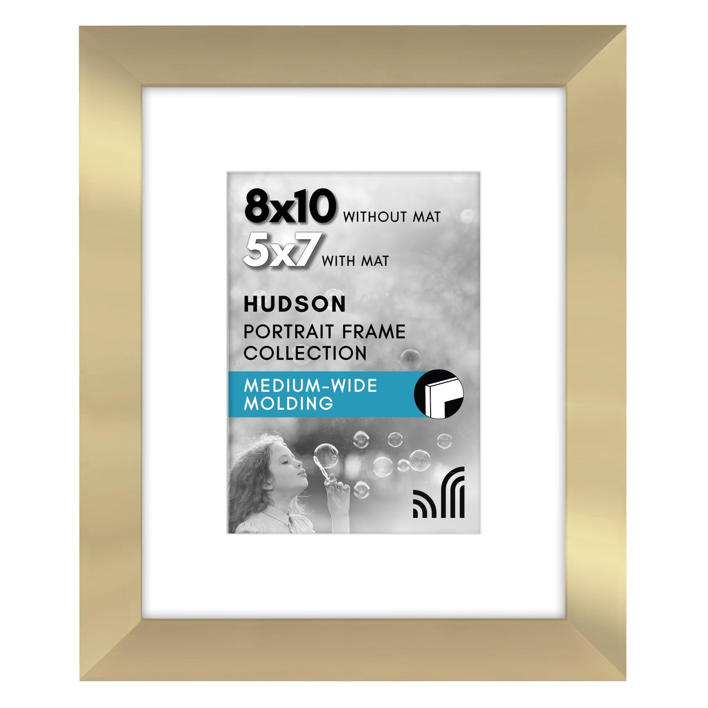 Oversized Gallery Picture Frame with Mat | Hudson Collection
