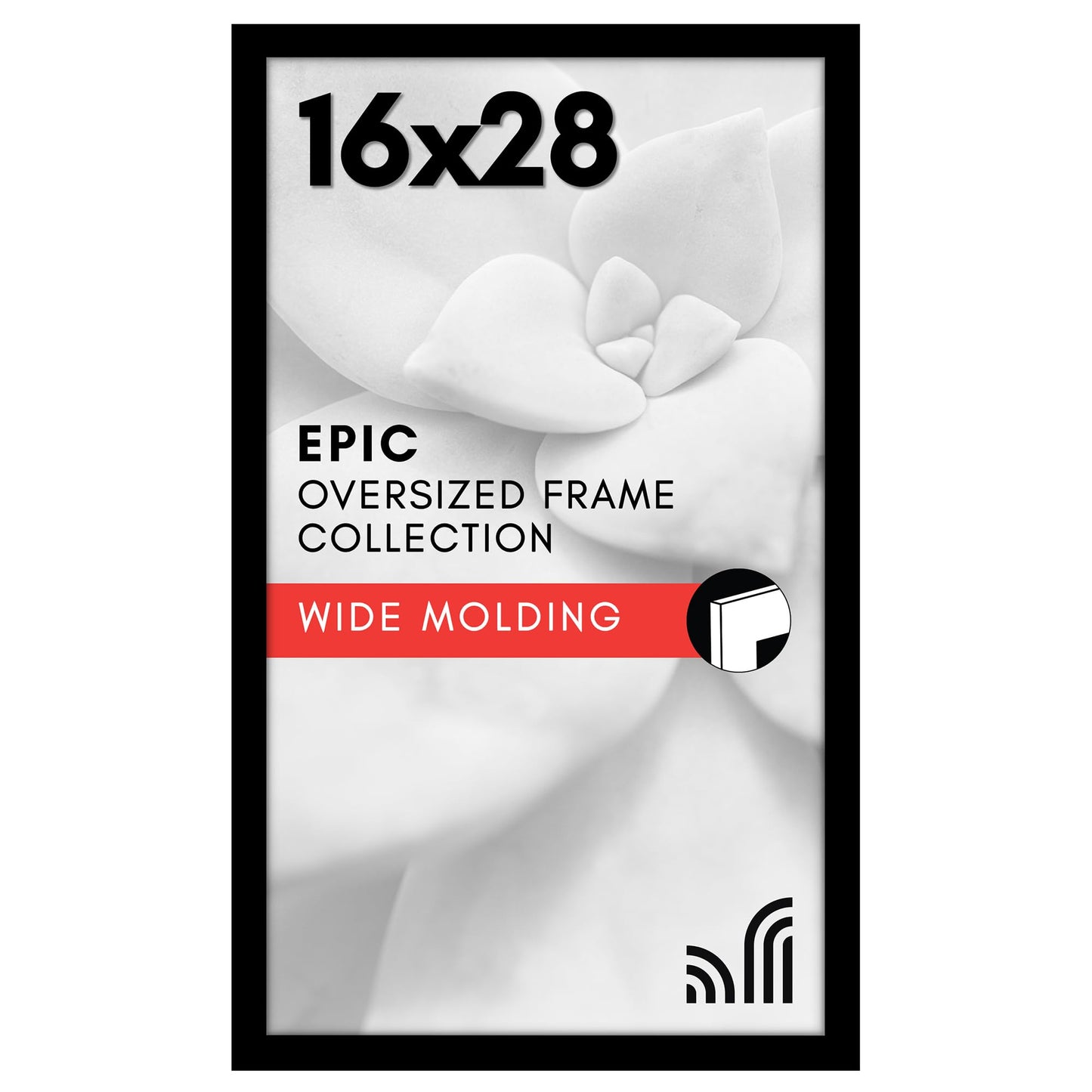 Gallery Poster Frame with Wood Grain Finish | Epic Collection