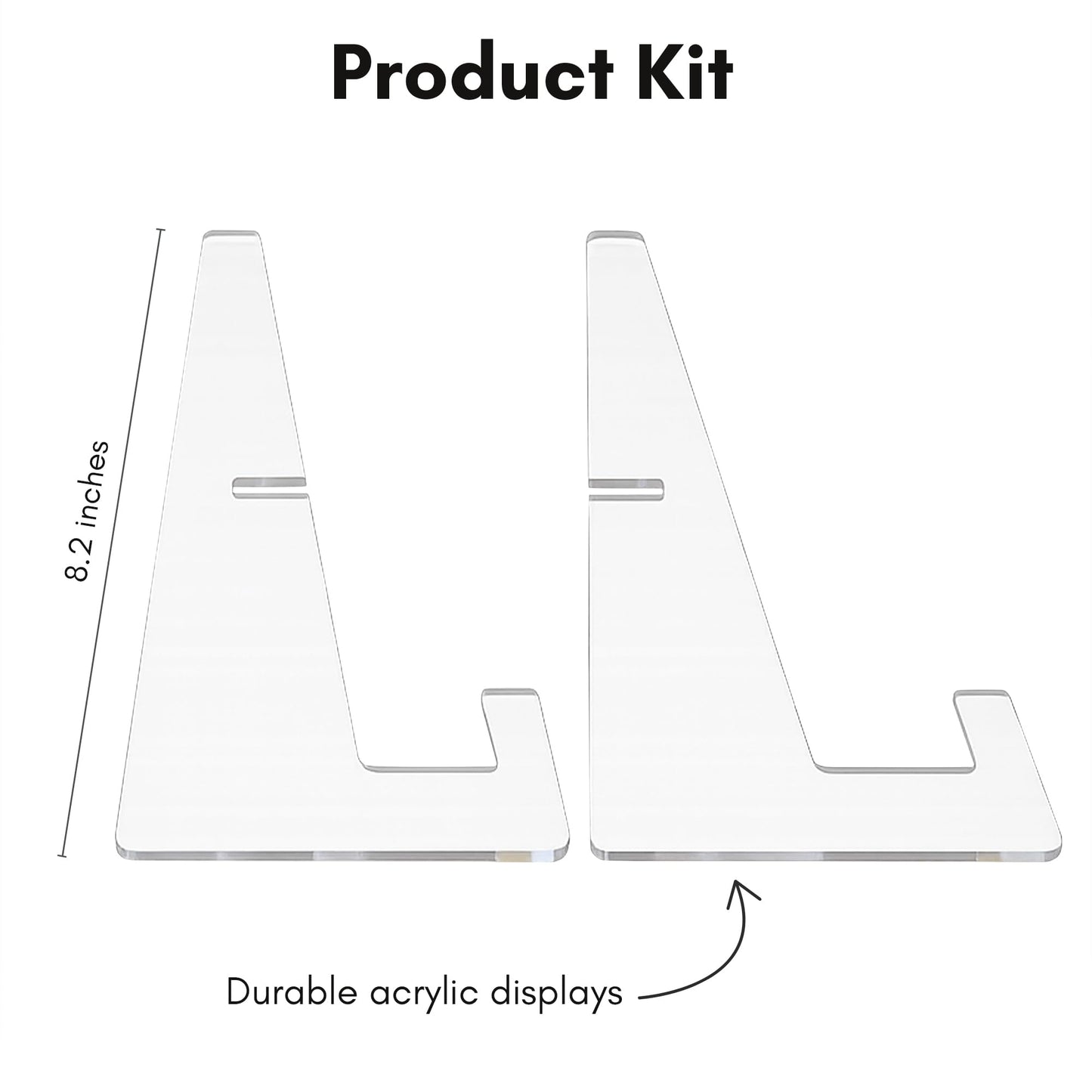6-Inch | Acrylic Display Stand | Modern - Premium Quality