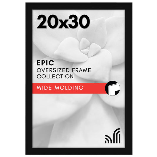Poster Frames | Polished Plexiglass | Wide Modern Design - Americanflat