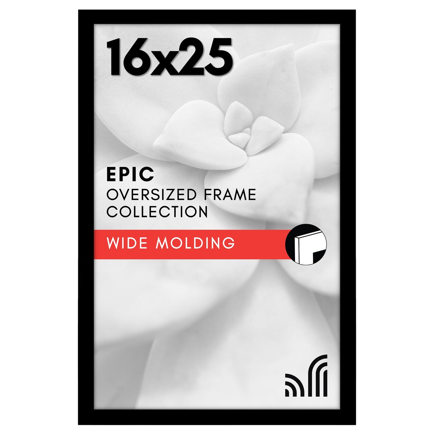 Gallery Poster Frame with Wood Grain Finish | Epic Collection