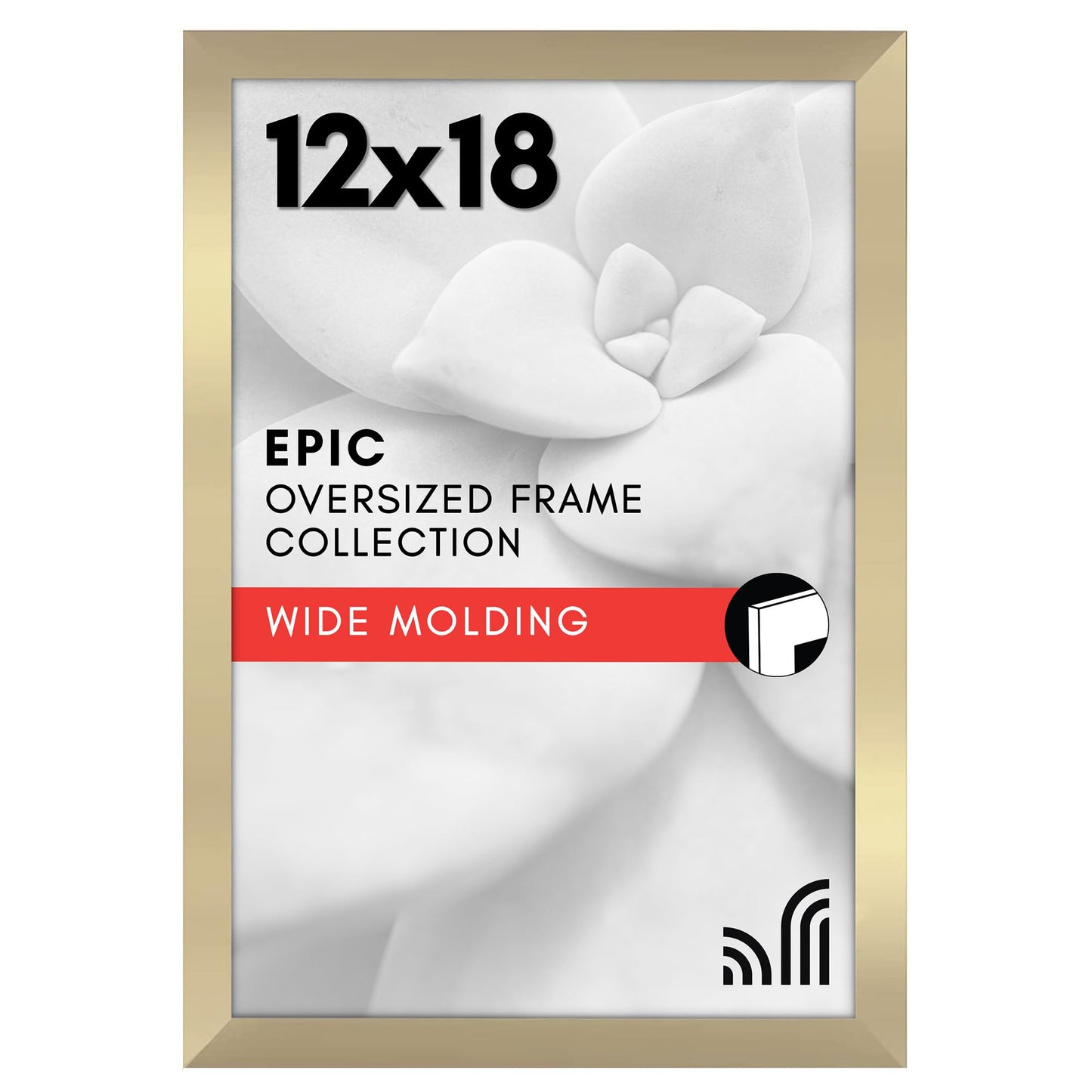 Gallery Poster Frame with Wood Grain Finish | Epic Collection