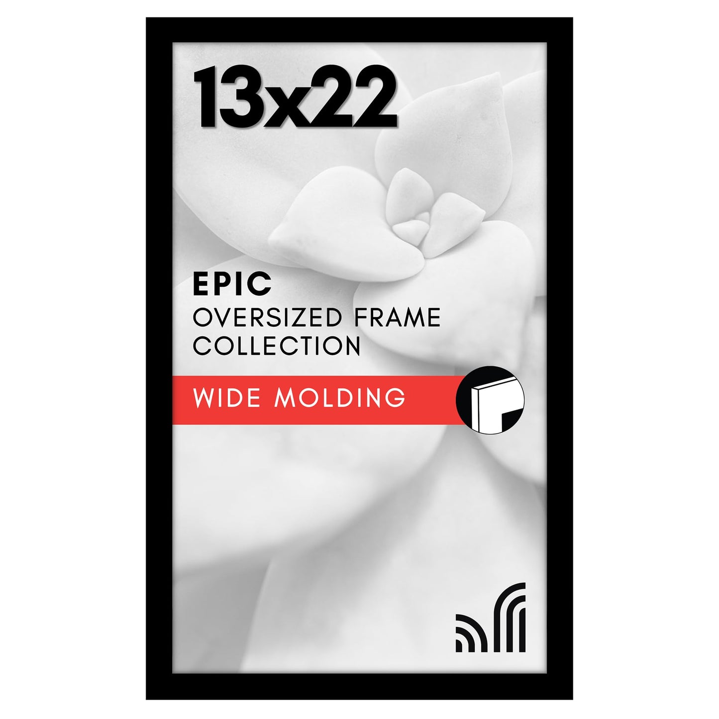 Gallery Poster Frame with Wood Grain Finish | Epic Collection