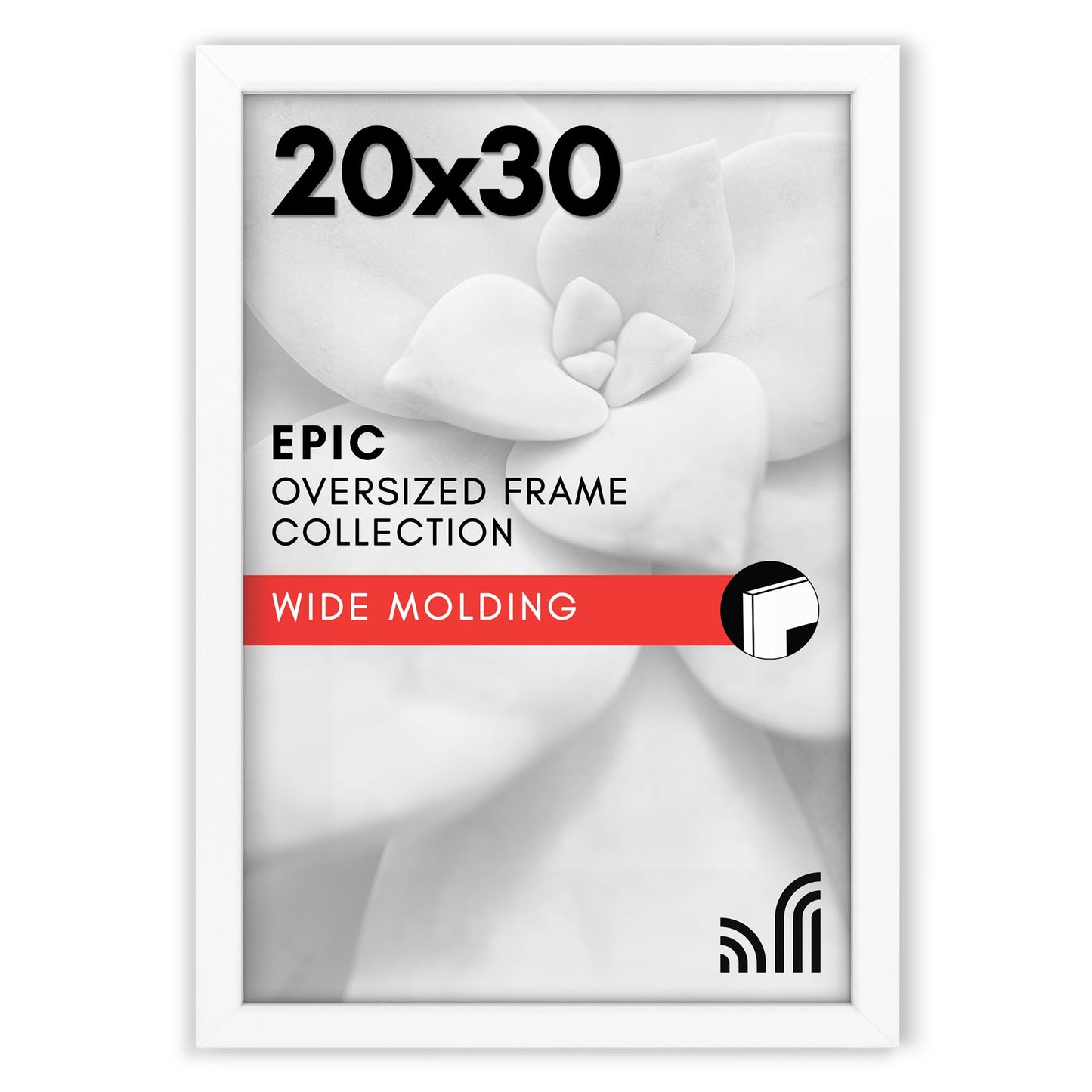 Gallery Poster Frame with Wood Grain Finish | Epic Collection