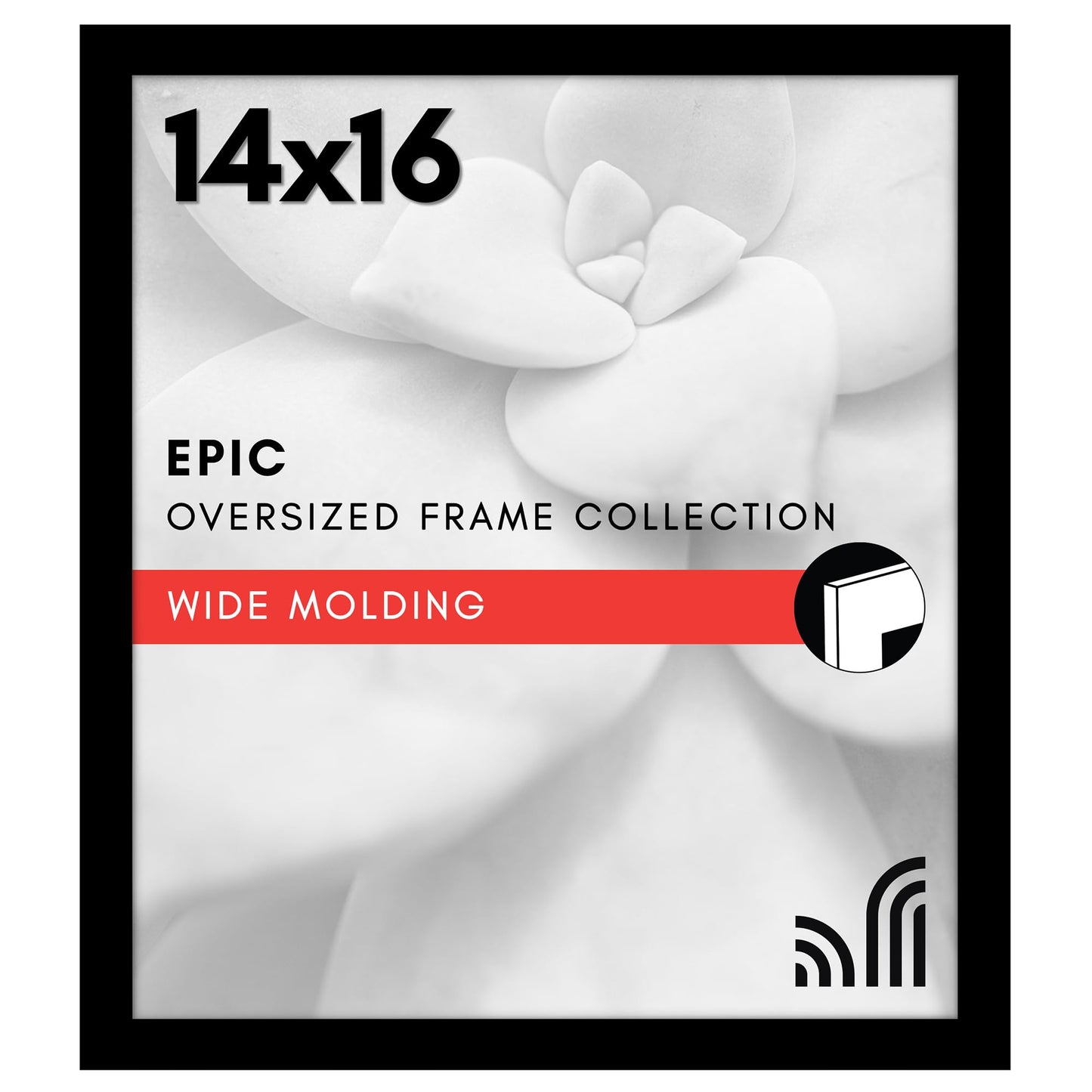 Gallery Poster Frame with Wood Grain Finish | Epic Collection