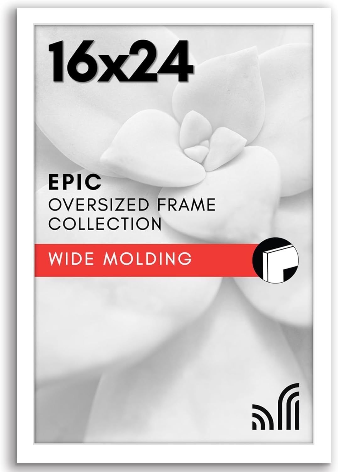 Gallery Poster Frame with Wood Grain Finish | Epic Collection
