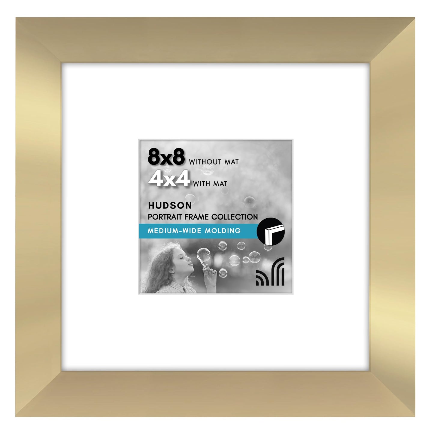 Oversized Gallery Picture Frame with Mat | Hudson Collection