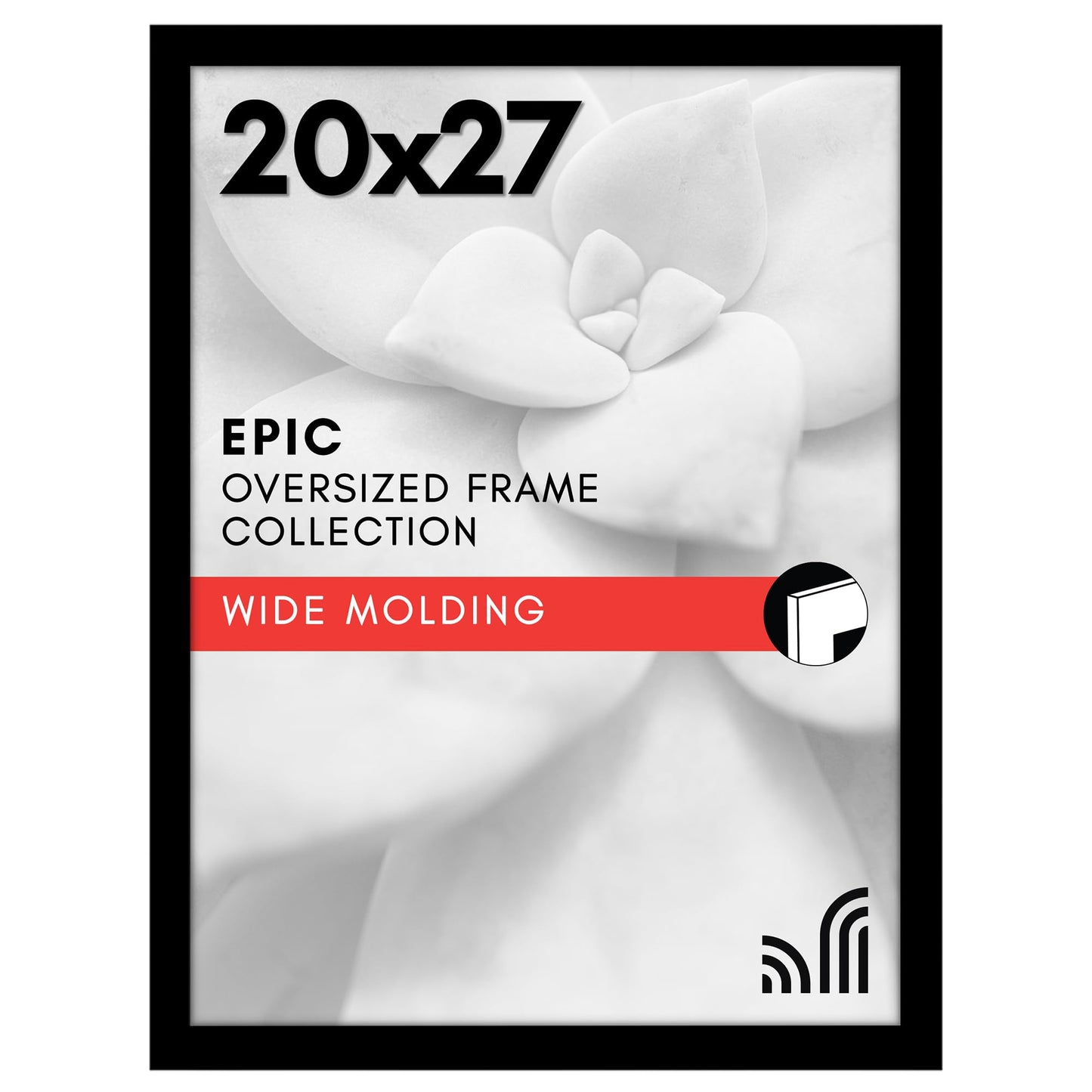 Gallery Poster Frame with Wood Grain Finish | Epic Collection