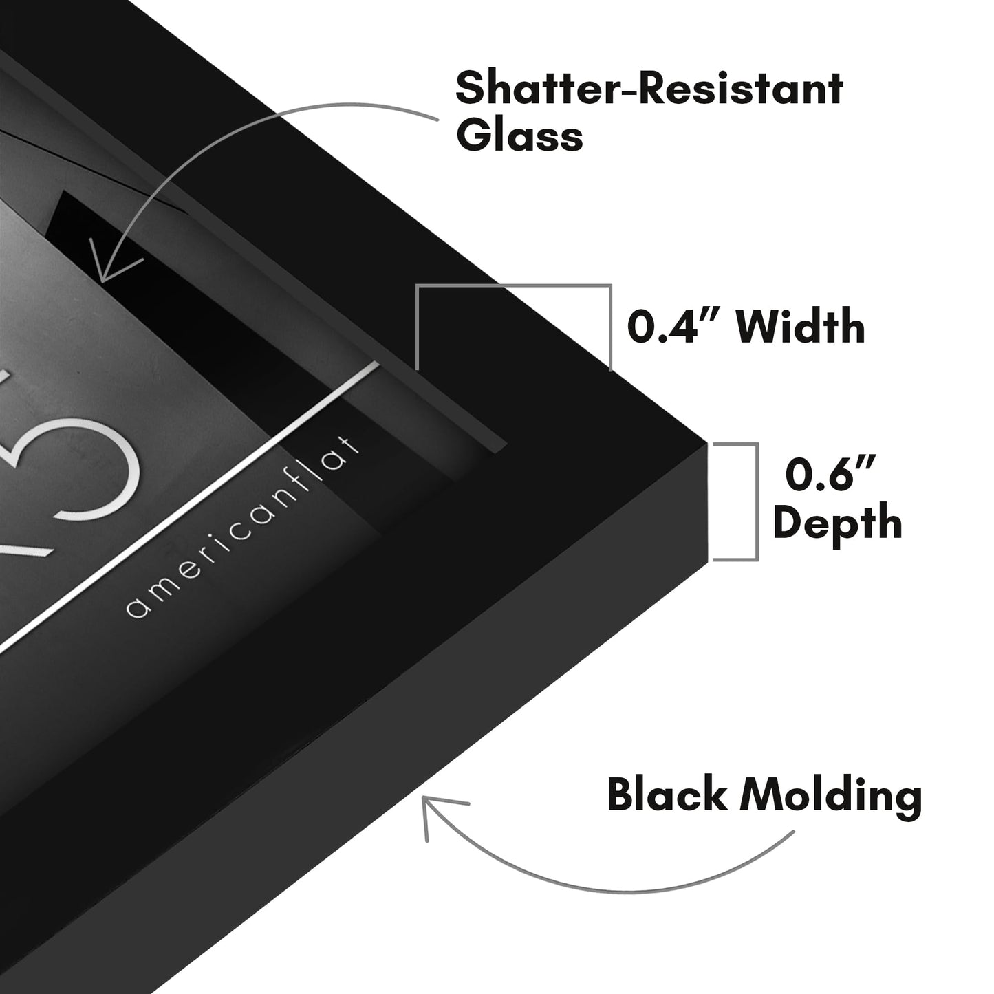 Picture Frame | Slim Molding | Streamline Collection