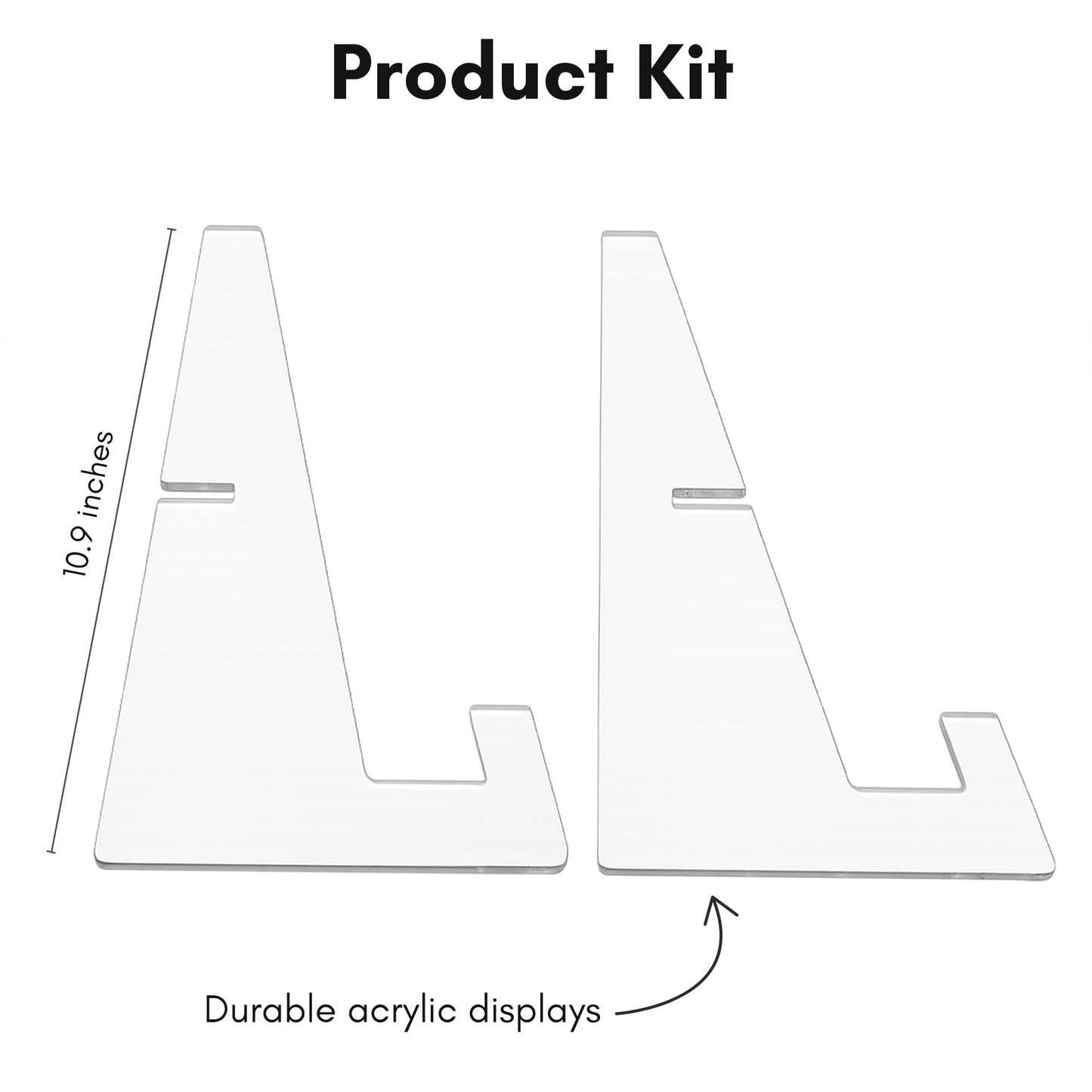 8-Inch | Acrylic Display Stand | Modern - Premium Quality