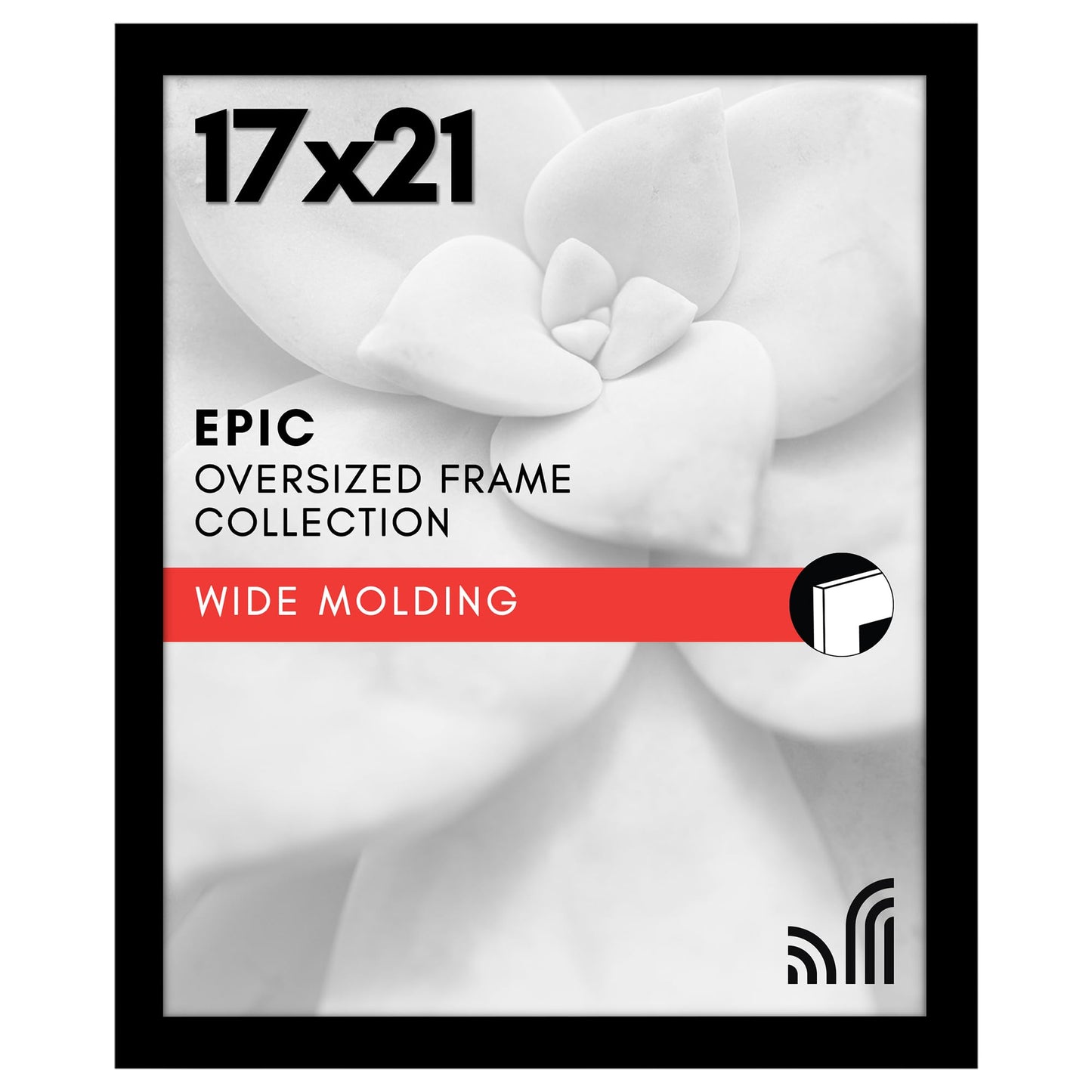 Gallery Poster Frame with Wood Grain Finish | Epic Collection