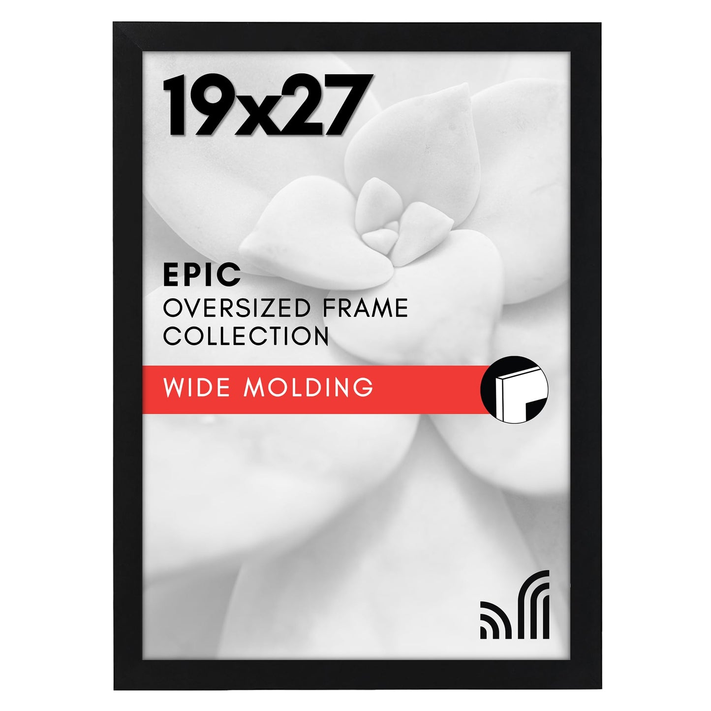 Gallery Poster Frame with Wood Grain Finish | Epic Collection