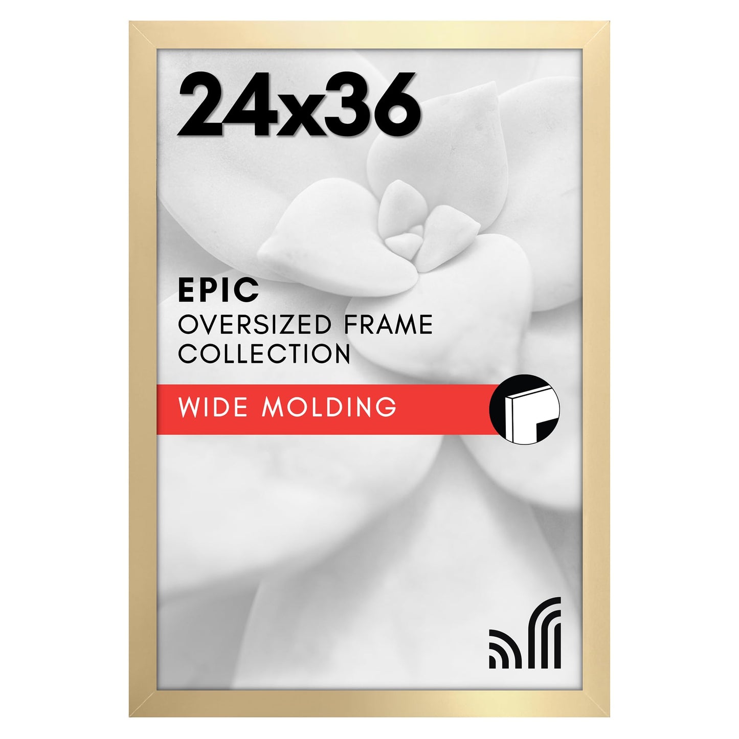 Gallery Poster Frame with Wood Grain Finish | Epic Collection
