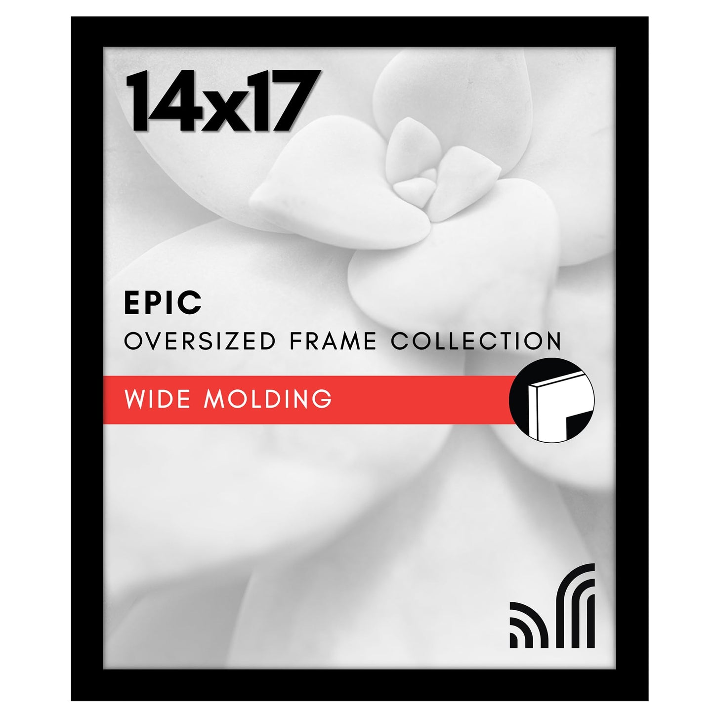 Gallery Poster Frame with Wood Grain Finish | Epic Collection