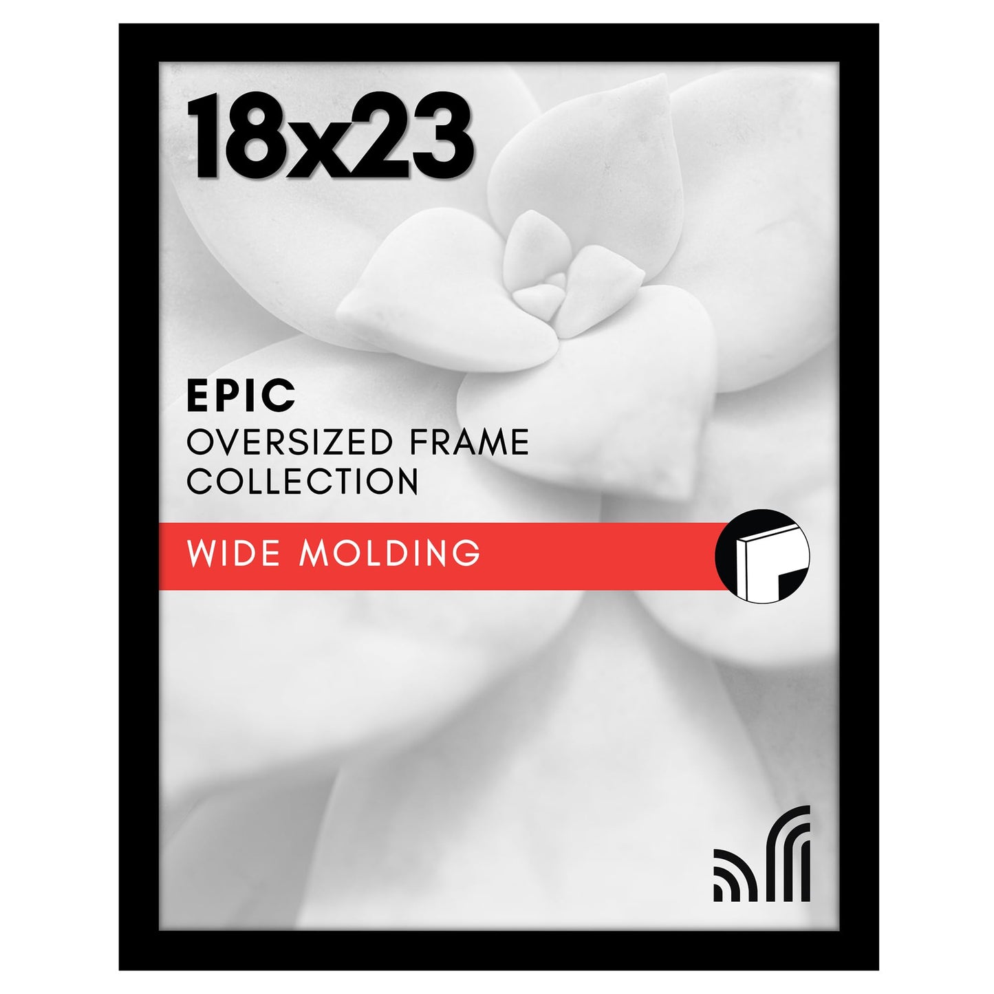 Gallery Poster Frame with Wood Grain Finish | Epic Collection