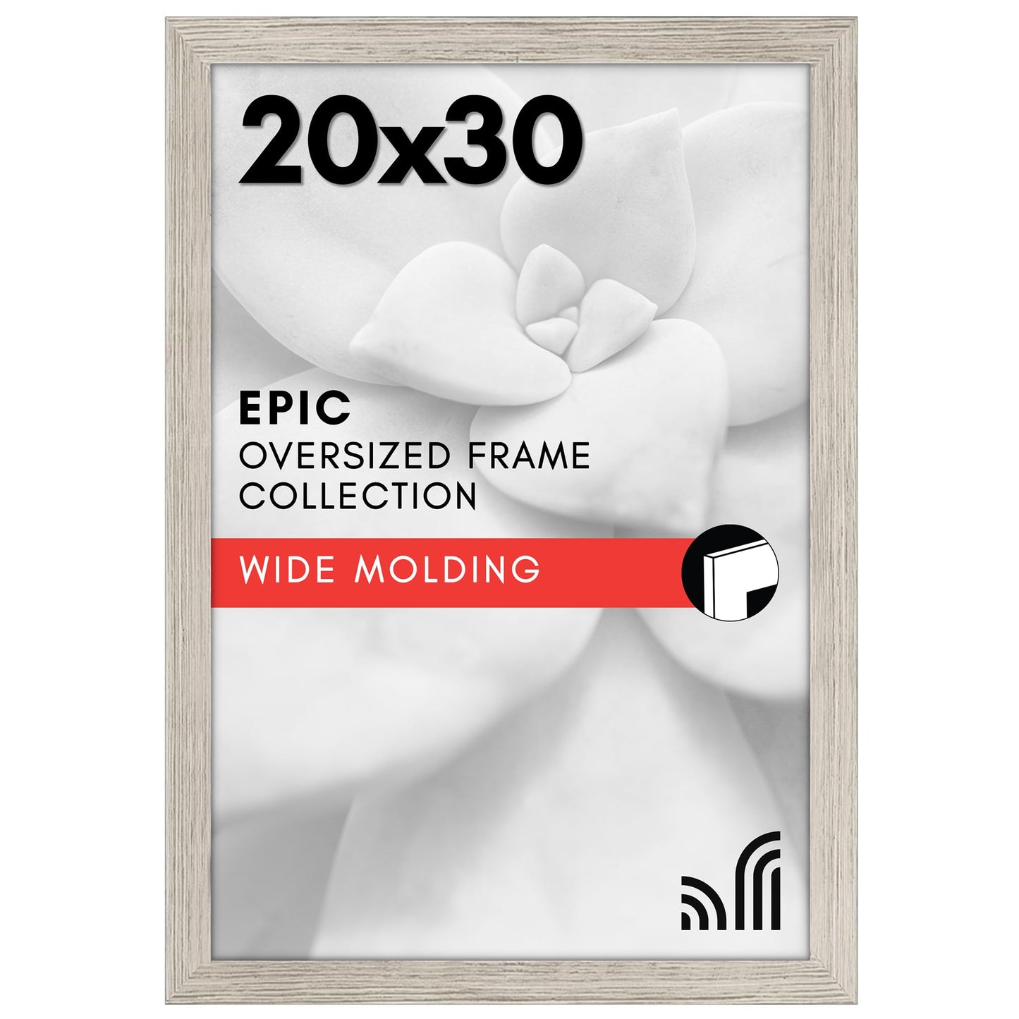 Gallery Poster Frame with Wood Grain Finish | Epic Collection