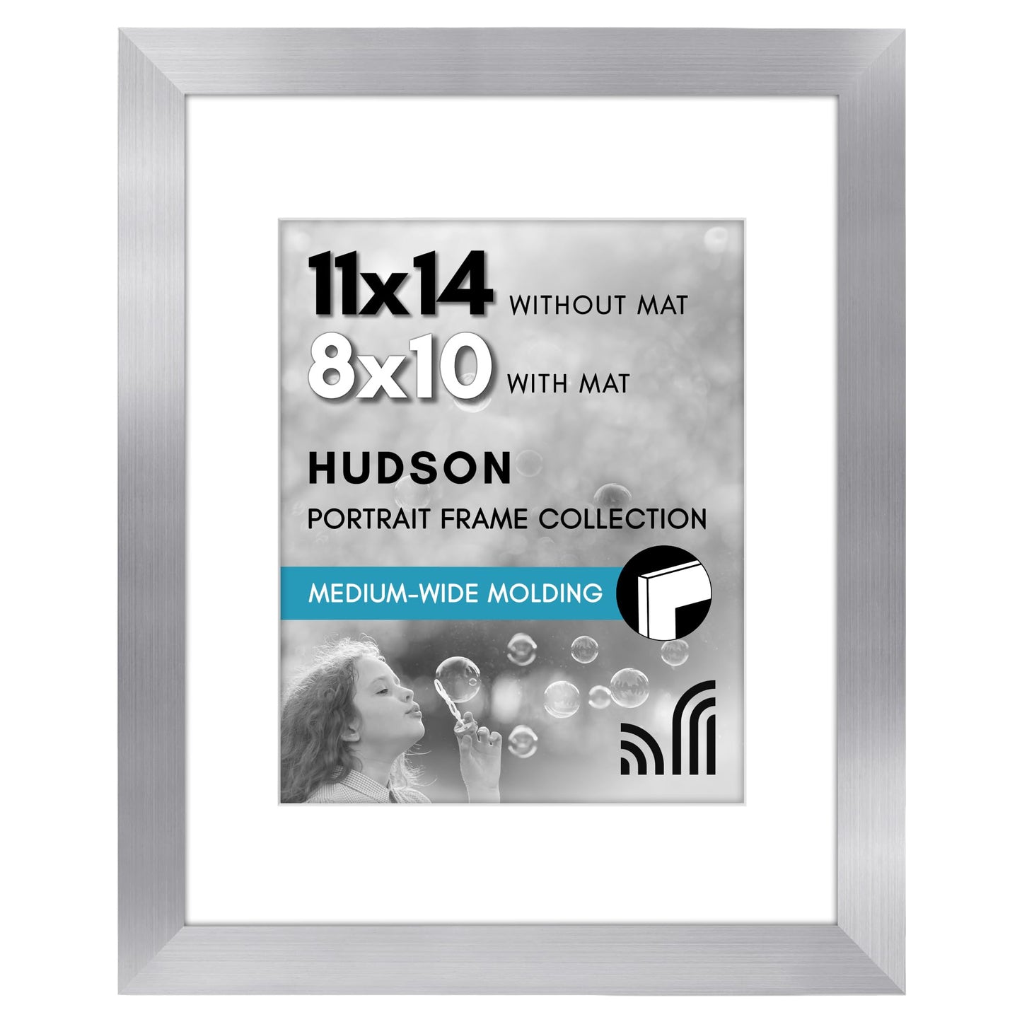 Oversized Gallery Picture Frame with Mat | Hudson Collection